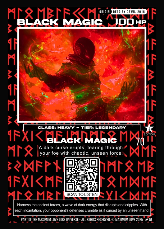 Black Magic trading card